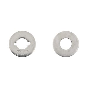 BIS Onderlegring vlak WM1,2 RVS 13,0/30mm VVE=50
