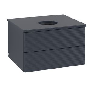 Wastafelonderkast Antao 600x360x500mm Mid.Blue Matt Lacquer K18110HG