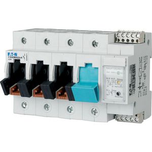 Zekeringlastscheider D02 met monitoring, 63A, 3p+n 135mm Eaton