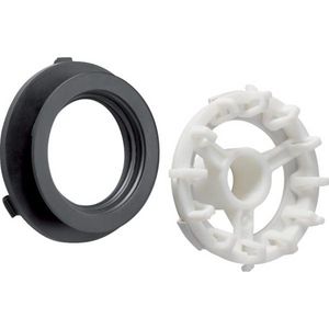 Bevestigingset overloop badsifon met stop