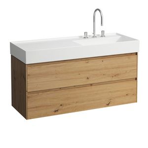 Lani badmeubel 1200 2 lade icm Kartell wastafel 813333 wioa