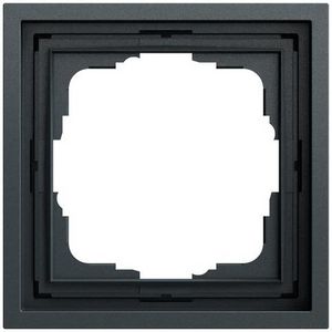 Afdekraam 1-voudig Gira F300 antracit(gel.)