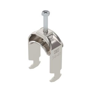 Beugelklem 2056 34-40mm rvs A2 1.4301 blank VVE=25 1186136