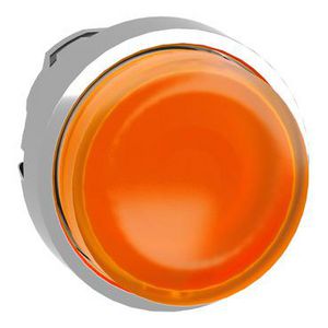 Kop voor verlichte drukknop Ø22mm Geel