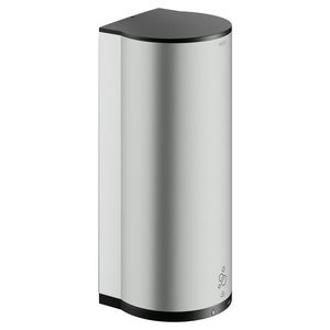 Schuimende lotiOndispenser roestvrij staal finish/zwart