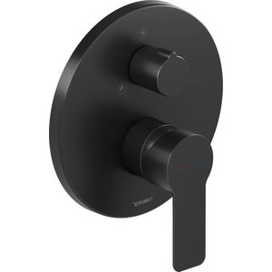 douchemengkraan 1-hendel inbouw zwart mat DC4210012046