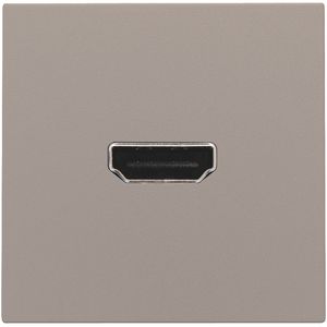 Afwerkingsset met HDMI-naar-HDMI-aansl. bronze