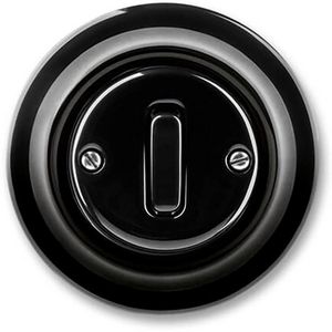 Drukcontact Decento zwart porselein (MU2022 UJ-64 black)