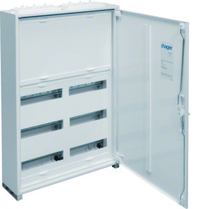 Veldverdeler IP44 geisol. 800x550x161mm 72M+2 rijen