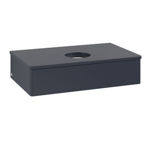 Wastafelonderkast Antao 800x190x500mm Mid.Blue Matt Lacquer K08010HG