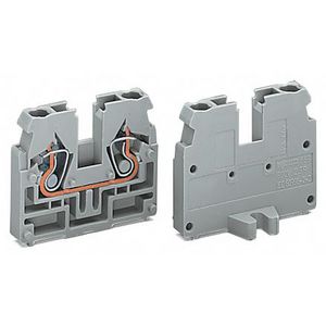 2-draads eindklem z. drukknop bevestigingsflens M 3 VVE=100