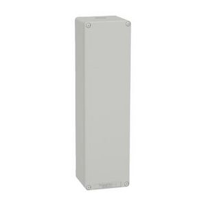 Lege behuizing Aluminium Grijs RAL7035 85x310x77 mm