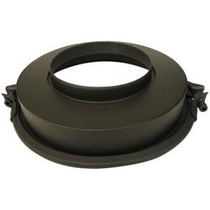 Aansluitstuk luchttoevoer naar onderen ø150mm voor RLA/RLU