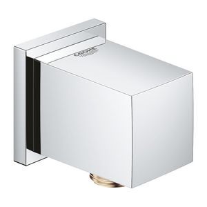 Euphoria cube wandaansluitbocht chroom