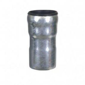 Aansluitstuk staal 750X v. HWA DN100 / PVC 110mm m.manchet