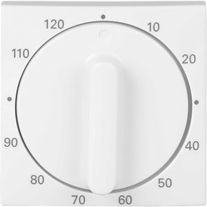 Centraalplaat + greep voor 1071U 120min SI-B-alpinwit (1771-914-103)