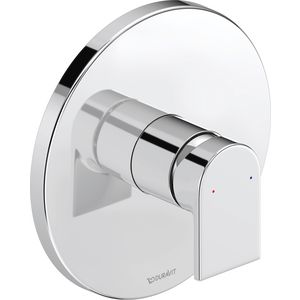 Tulum 1-hendel douchemengkraan inbouw chroom 170x86x182mm