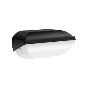 Beveiligingsarmatuur BWC110 LED9-/830 PSU II zwart met schemerschakelaar