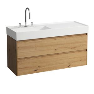 Lani badmeubel 1200 2 lade icm Kartell wastafel 813332 wioa