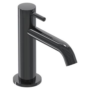 Fonteinkraan BOND staand S-size sprong 115mm zwart chroom