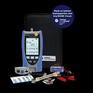 Kabeltester TREND Networks Cat VDVII Basis uitvoering