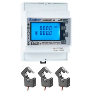 Energiemeter tbv 1-fase RHI op 3-fase huisaansluiting