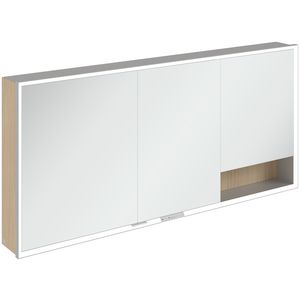 Opbouw Spiegelkast My View+ 1600x750x168mm Nordic Oak