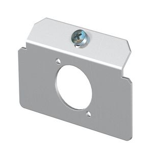 Dragerplaat 1 x gatenpatroon type K rvs A2 1.4301