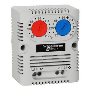 Dubbele thermostaat gr.F(NA NC) ClimaSys