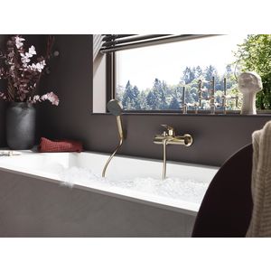 Badmengkraan 1-hendel opbouw Vivenis Original Brushed Bronze