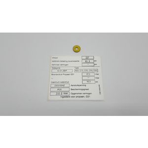 Propaan-set EF Pro 56/230