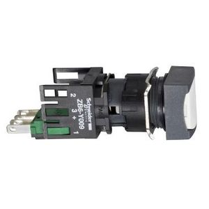 Drukknop Ø16mm Verzonken Terugvering Ø16mm 1NO