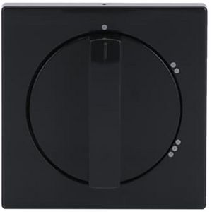 Centraalplaat v 3 standen schak 2710/1 U f-antraciet (2542 DR/02-81)