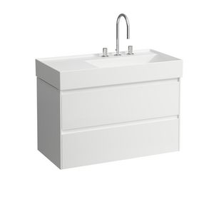 Lani badmeubel 900 2 lade icm Kartell wastafel 810339 glwi