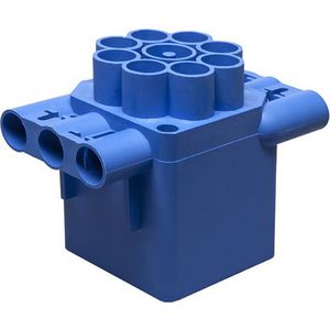 Centraaldoos vierkant 76,5mm 6x16 en 8x161x19mm bodem