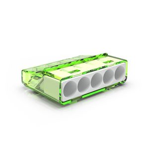 Doos a 75st. Transp. steeklasklem 5P m 0,2-2,5mm²