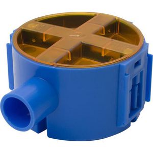 Inbouwdoos tapse tuit 40mm 1x16mm 3 zijd. koppelbaar VVE=250