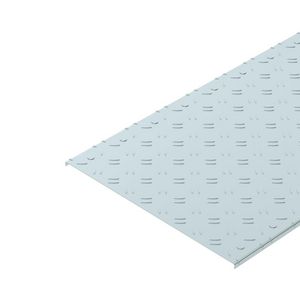 Lengte a 3m. Deksel ribbelpr. beloopbare kabelgoot 500