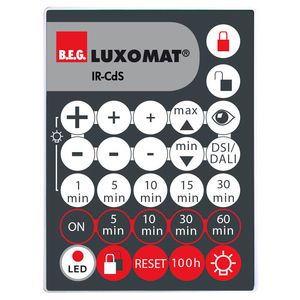 IR afstandsbediening CdS Plafondmontage -