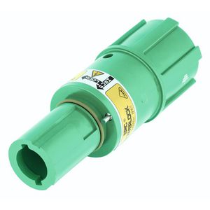 Ronde connector EPIC POWERLOCK F6 C PE/GN M40