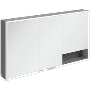 Opbouw Spiegelkast My View+ 1400x750x168mm Graphite
