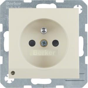 Wandcontactdoos penaarde led-orient. berker S.1/B.3/B.7