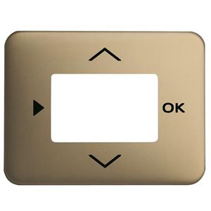 Centraalplaat voor timer/CO2/thermostaat a-brons