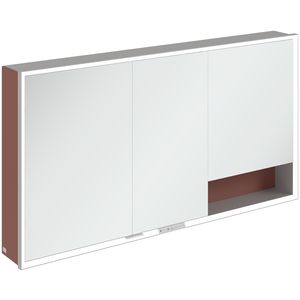 Opbouw Spiegelkast My View+ 1400x750x168mm Wine Red