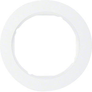 Afdekraam 1-v R.Classic polarwit glz.