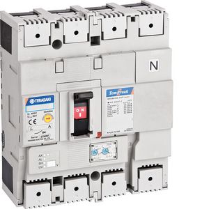 Compact vermogensautomaat aardlekbeveiliging 4P 125A (80-125A) Icu