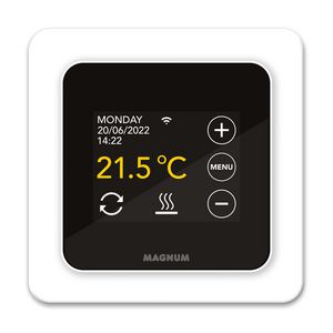Thermostaat REMOTE CONTROL Wifi + vloersensor wit RAL9010