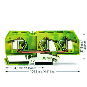 3-draads aardklem 16mm² Ex e II 283-677/999-950 VVE=20