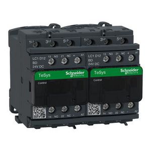 Omkeercont. 12A 3M/HCM+V Electrisch vergr. -Stuurspanni D