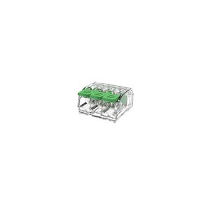 Doos a 40st. hersluitbare lasklem 3-polig massief/soepel 0,2-4mm²